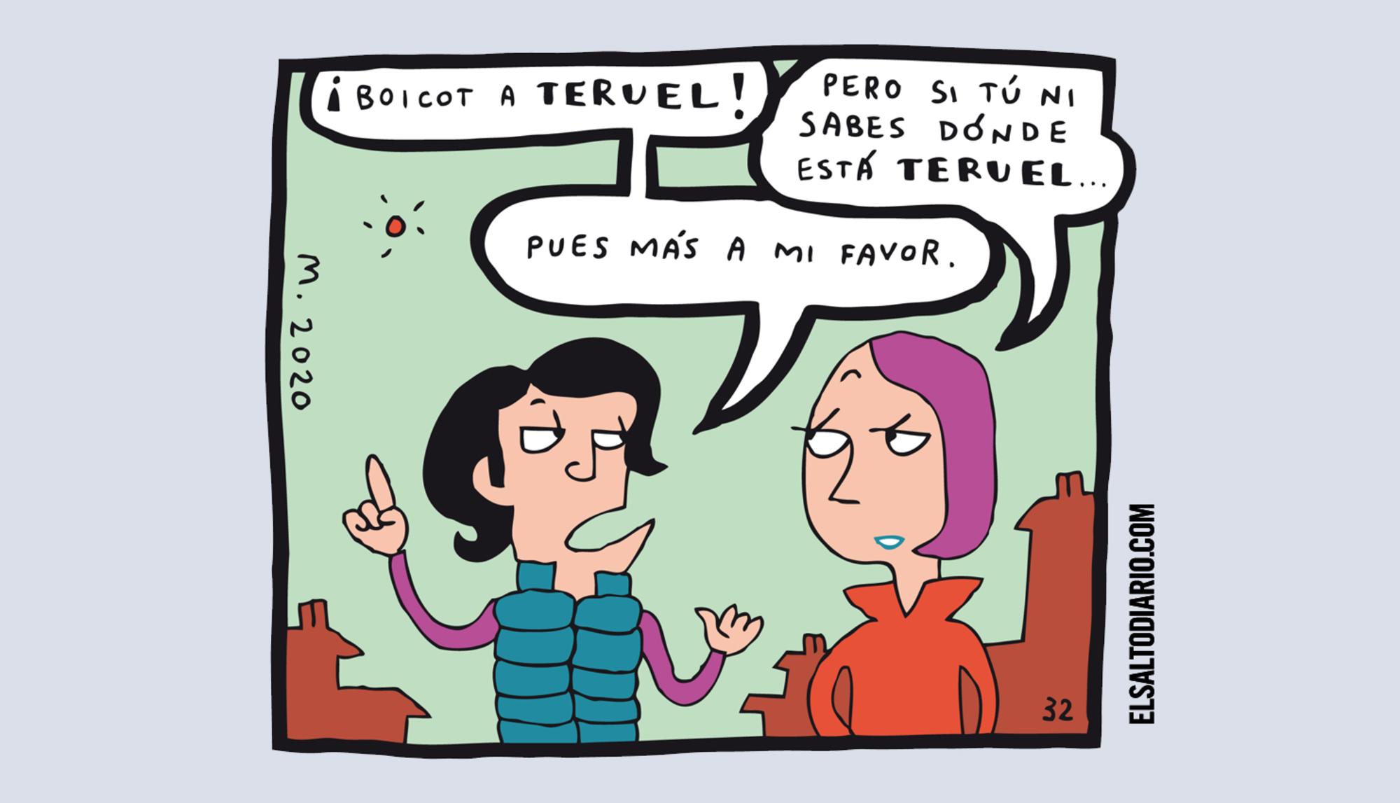 Boicot a Teruel Mauro Entrialgo